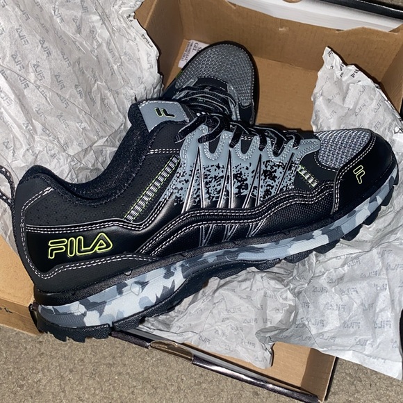 FILA Evergrand Trail Running Camo Shoes - Picture 4 of 6